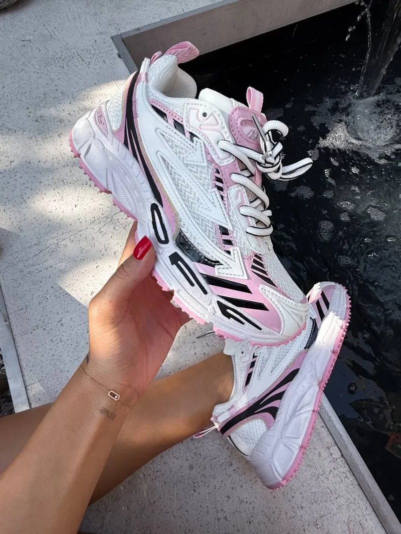 Кросівки Off-White BE Right Back Pink - White premium | Кроссовки жіночі — фото 4