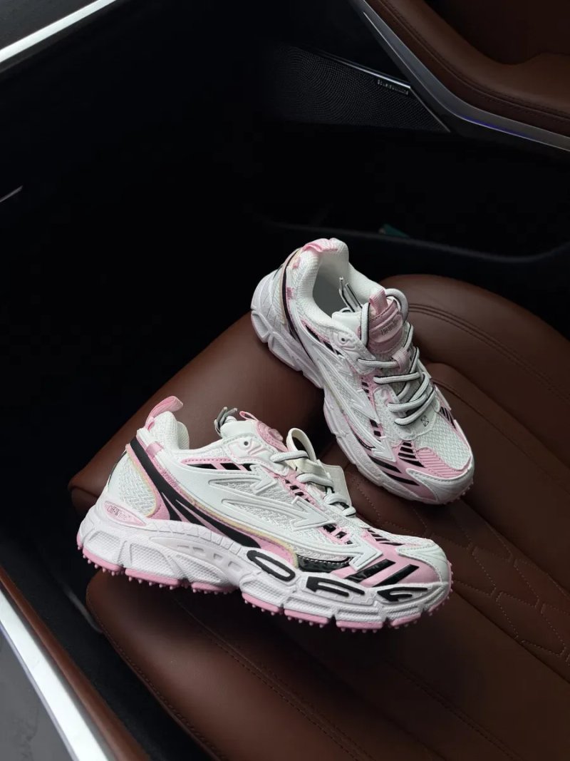 Кросівки Off-White BE Right Back Pink - White premium | Кроссовки жіночі — фото 6