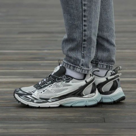 Кросівки Off-White Be Right Back Silver (люкс якість) | Кроссовки чоловічі жіночі