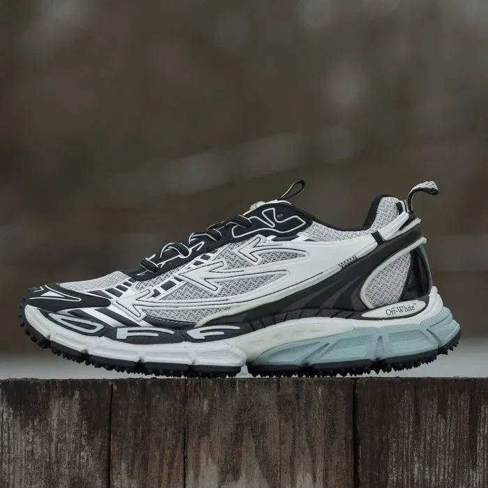 Кросівки Off-White Be Right Back Silver (люкс якість) | Кроссовки чоловічі жіночі — фото 3