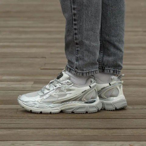 Кросівки Off-White Be Right Silver/Grey (Люкс якість) | Кроссовки чоловічі жіночі