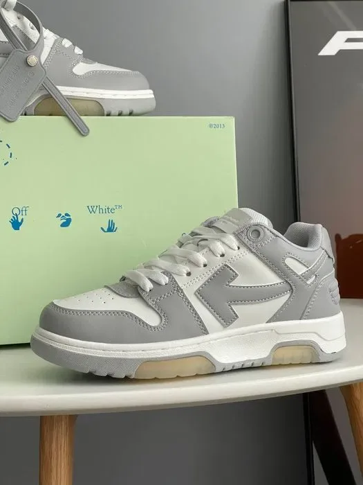 Кросівки OFF-White For Walking Grey premium | Кроссовки жіночі чоловічі — фото 2