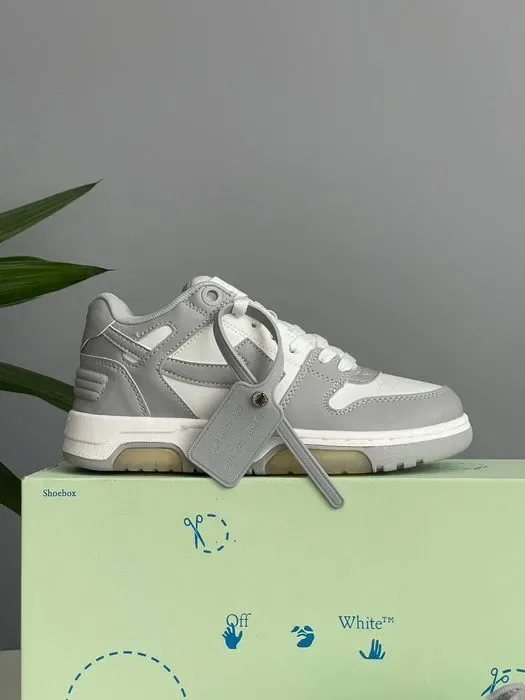 Кросівки OFF-White For Walking Grey premium | Кроссовки жіночі чоловічі — фото 3