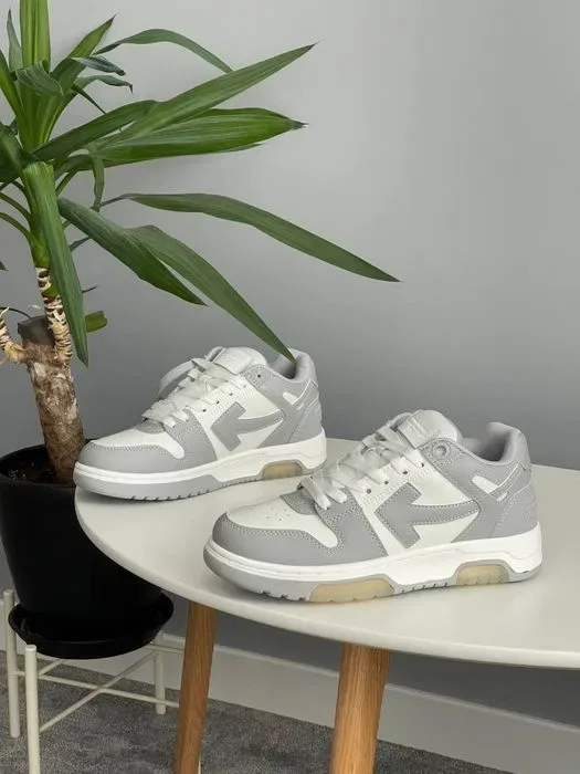 Кросівки OFF-White For Walking Grey premium | Кроссовки жіночі чоловічі — фото 8