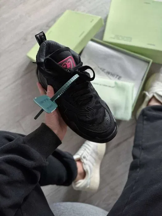 Кросівки Off-White Odsy 1000 Premium Triple Black | Кроссовки чоловічі — фото 2