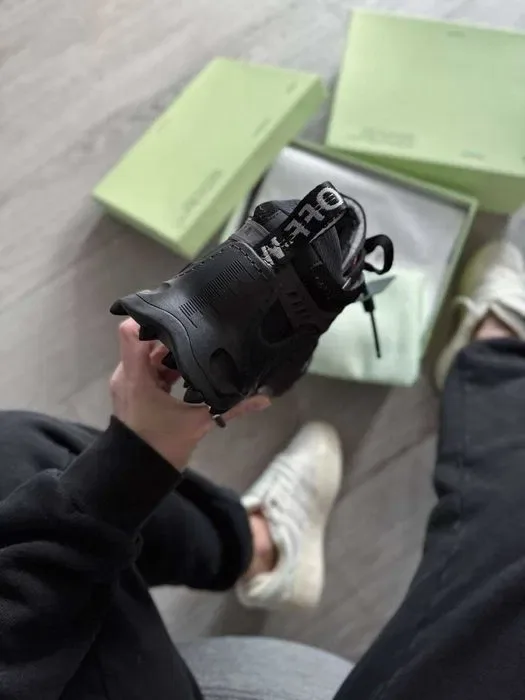 Кросівки Off-White Odsy 1000 Premium Triple Black | Кроссовки чоловічі — фото 3