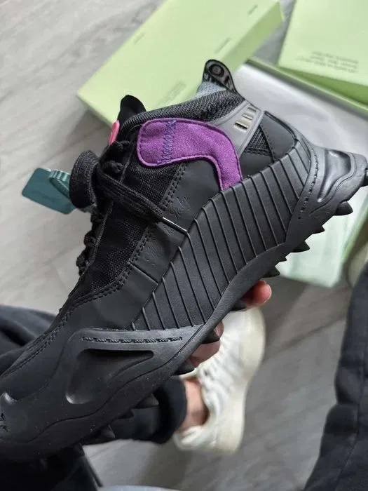 Кросівки Off-White Odsy 1000 Premium Triple Black | Кроссовки чоловічі — фото 6