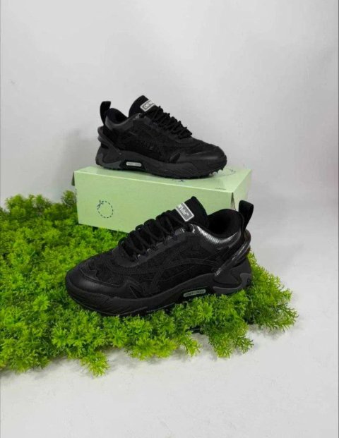 Кросівки Off-White ODSY 2000 / офф вайт одси 2000 чорні