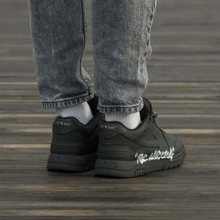 Кросівки Off-White Out Of Office Black (Люкс якість) | Кроссовки чоловічі жіночі — фото 5
