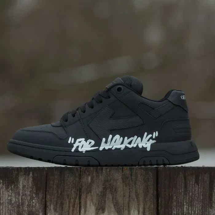 Кросівки Off-White Out Of Office Black (Люкс якість) | Кроссовки чоловічі жіночі — фото 7