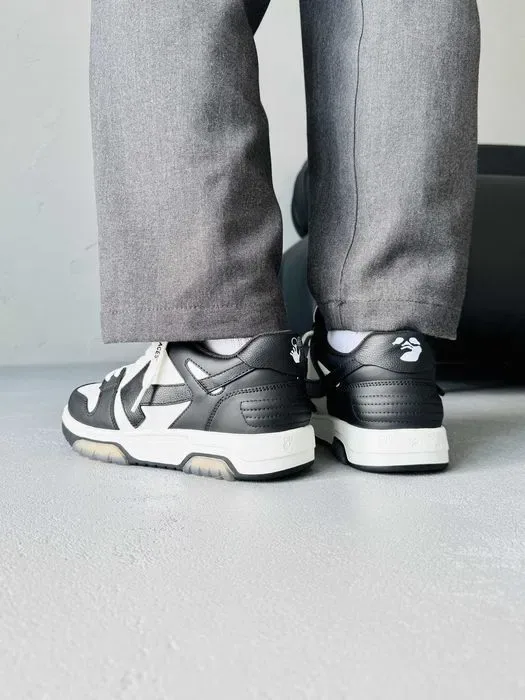 Кросівки Off-White Out of Office Black - White premium | Кроссовки чоловічі жіночі — фото 3