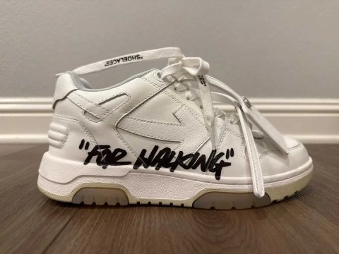 Кросівки Off-White Out of Office "For Walking" 37-45 офф вайт фор волк