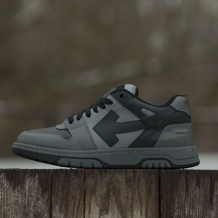 Кросівки Off-White Out Of Office Grey/Black (Люкс якість) | Кроссовки чоловічі жіночі — фото 7