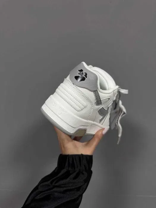 Кросівки OFF-White Out Off Office White/Grey premium | Кроссовки жіночі чоловічі — фото 3