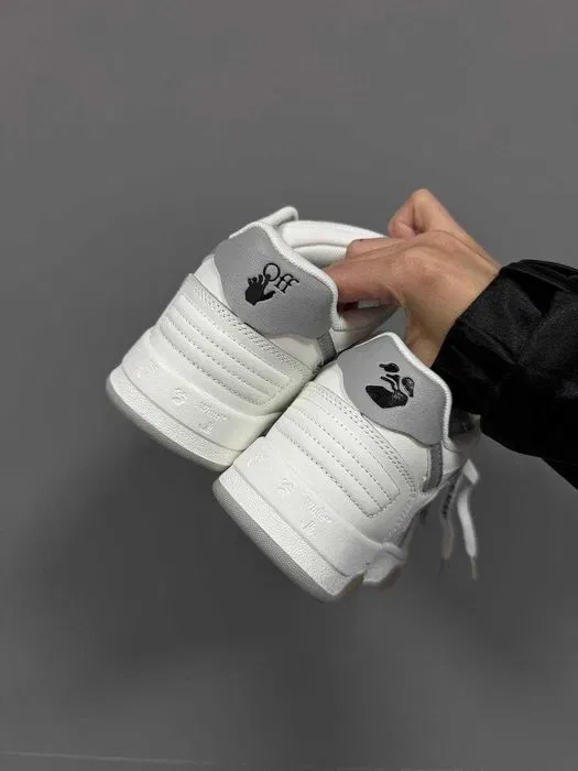 Кросівки OFF-White Out Off Office White/Grey premium | Кроссовки жіночі чоловічі — фото 7