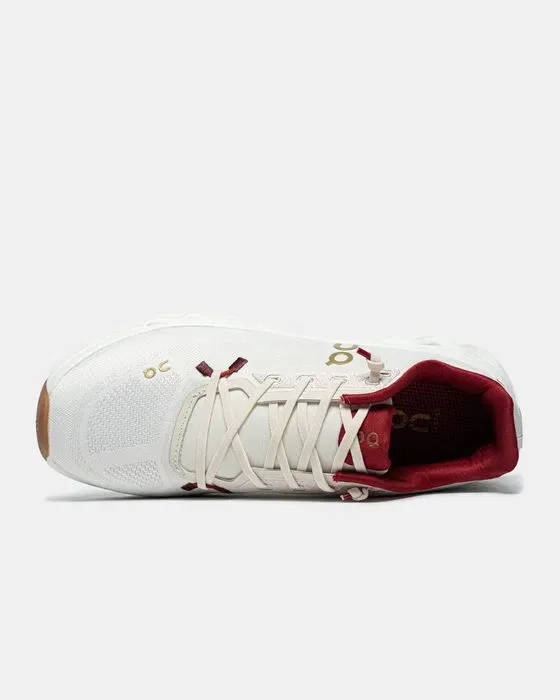 Кросівки ON Running Cloudtilt White/Burgundy premium | Кроссовки чоловічі жіночі — фото 3