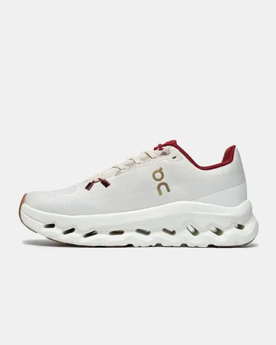 Кросівки ON Running Cloudtilt White/Burgundy premium | Кроссовки чоловічі жіночі — фото 5