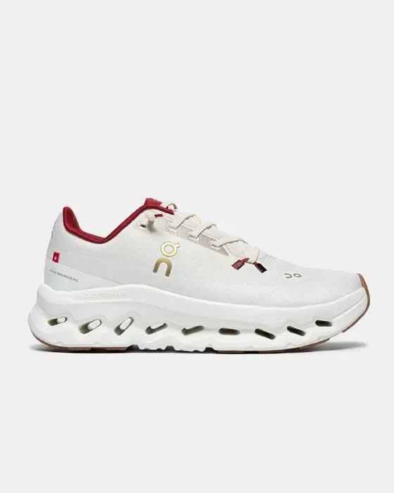 Кросівки ON Running Cloudtilt White/Burgundy premium | Кроссовки чоловічі жіночі — фото 6