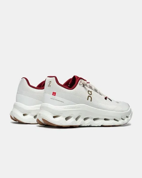 Кросівки ON Running Cloudtilt White/Burgundy premium | Кроссовки чоловічі жіночі — фото 8