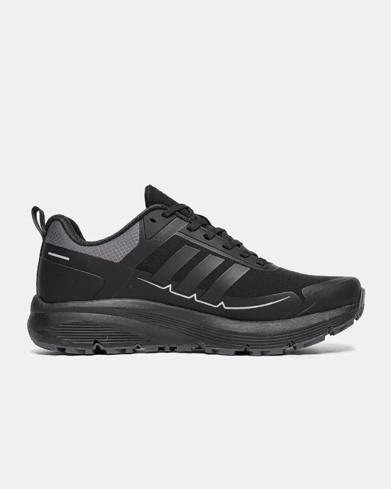 Кросівки осінні Adidas Gore-Tex All Black premium | Кроссовки Адидас чоловічі — фото 2