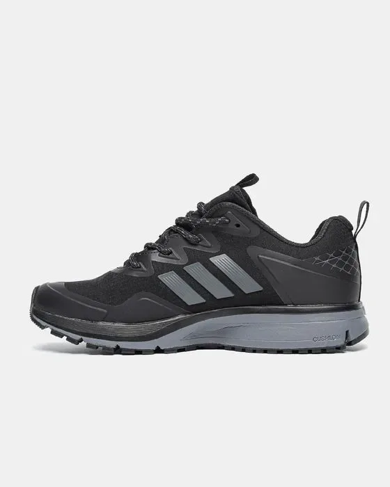 Кросівки осінні Adidas Gore-Tex Black/Grey premium | Кроссовки Адидас чоловічі — фото 5