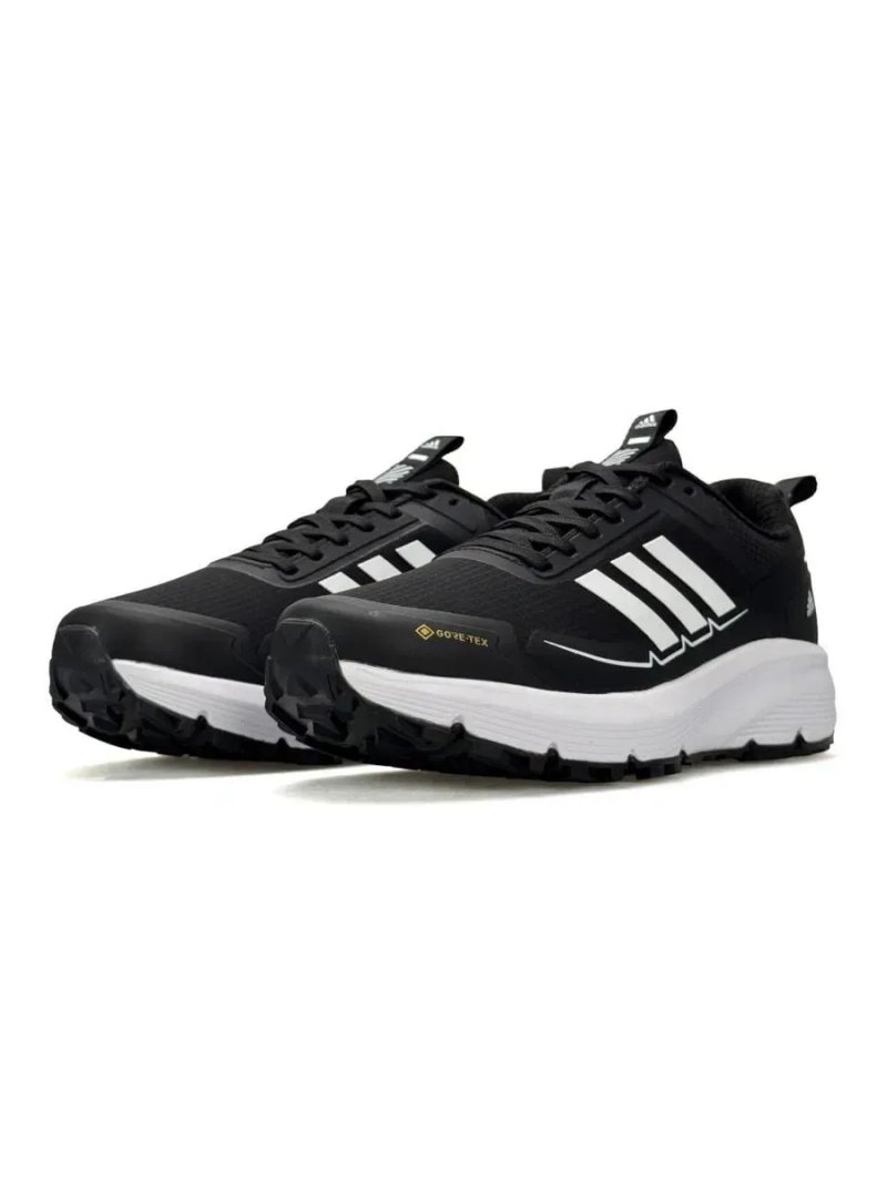 Кросівки осінні Adidas Response Gore-Tex Black/White premium | Кроссовки Адидас чоловічі — фото 5