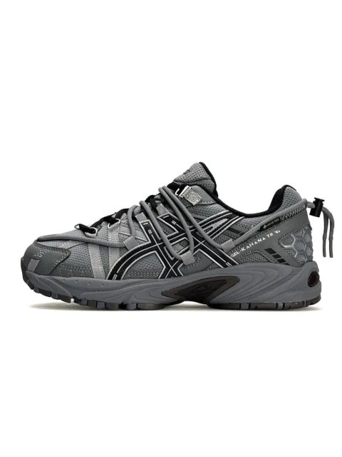 Кросівки осінні ASICS Gel-Kahana TR V2 Gore-Tex Grey/Silver premium | Кроссовки Асикс чоловічі