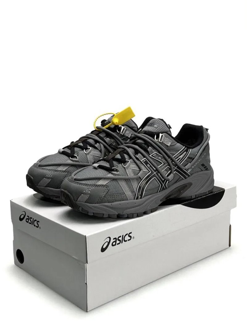 Кросівки осінні ASICS Gel-Kahana TR V2 Gore-Tex Grey/Silver premium | Кроссовки Асикс чоловічі — фото 7