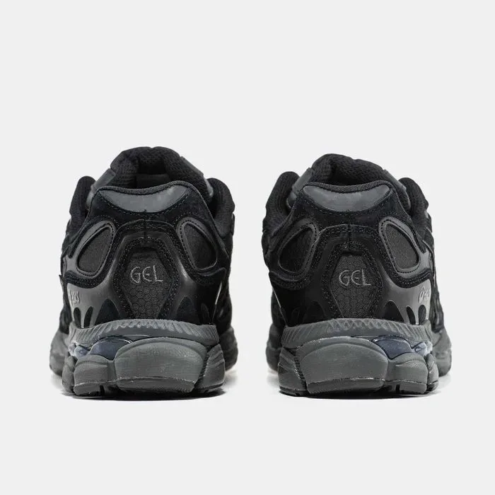 Кросівки осінні Asics Gel-NYC Gore-Tex All Black premium | Кроссовки Асикс чоловічі — фото 5