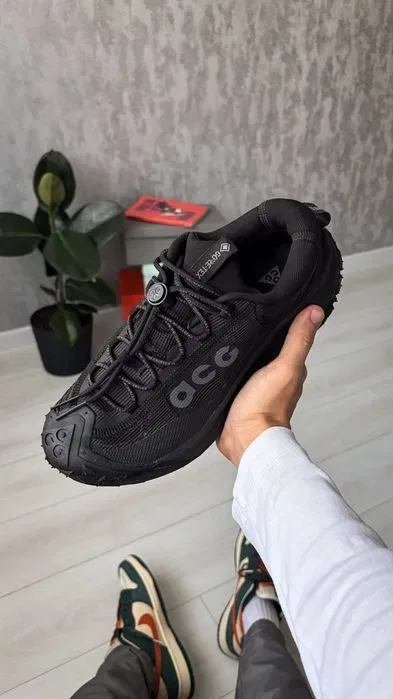 Кросівки осінні Nike ACG Mountain Fly 2 Low Black premium | Кроссовки Найк чоловічі — фото 3