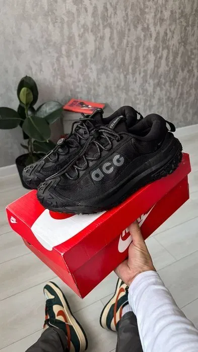 Кросівки осінні Nike ACG Mountain Fly 2 Low Black premium | Кроссовки Найк чоловічі — фото 5