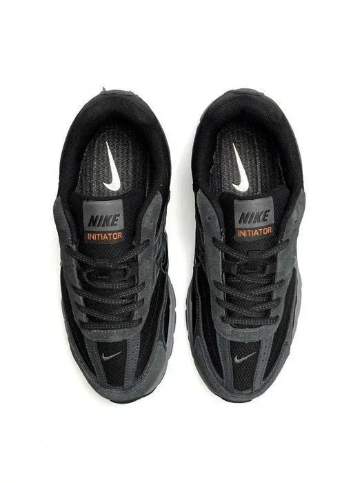Кросівки осінні Nike Initiator Gore-Tex Grey/Black premium | Кроссовки Найк чоловічі — фото 7