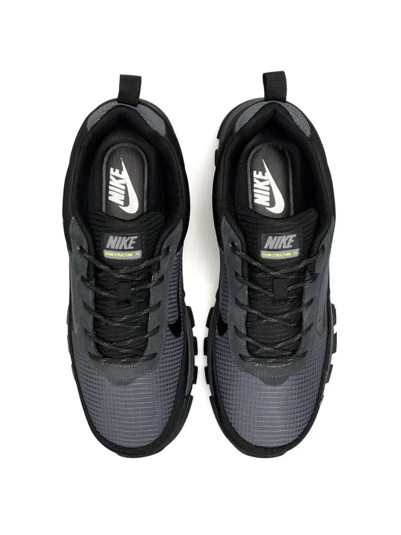 Кросівки осінні Nike Rivah Gore-Tex Grey/Black premium | Кроссовки Найк чоловічі — фото 7