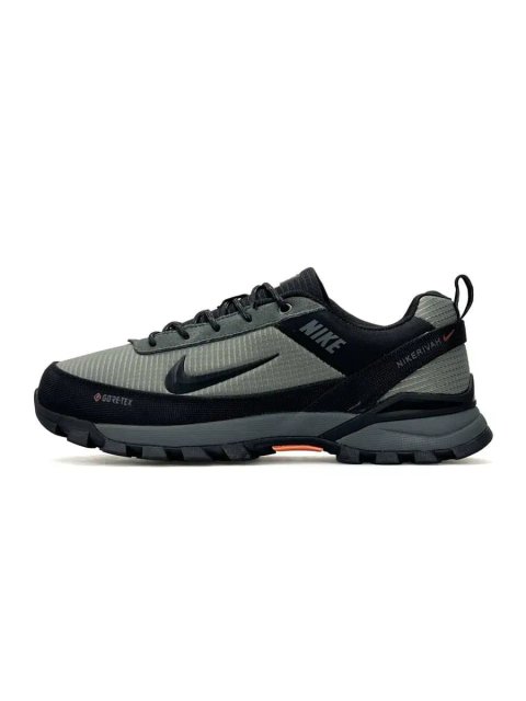 Кросівки осінні Nike Rivah Gore-Tex Olive/Black premium | Кроссовки Найк чоловічі