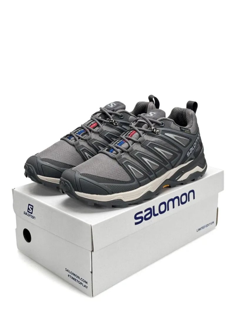 Кросівки осінні Salomon Speed Cross Pro Thinsulate Grey premium | Кроссовки чоловічі — фото 8
