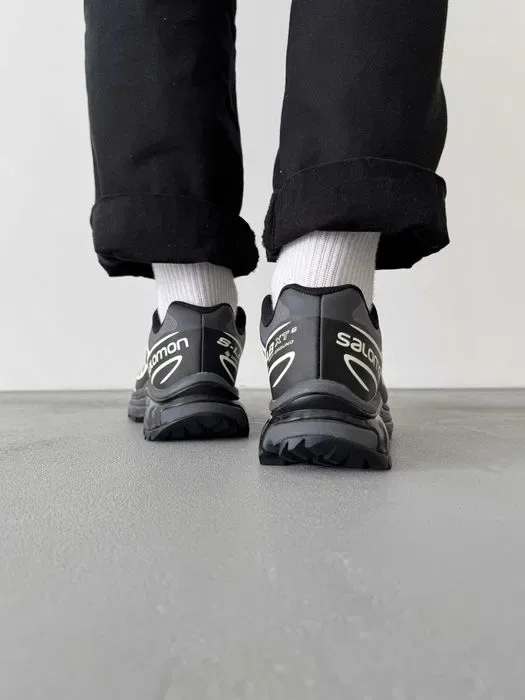 Кросівки осінні Salomon XT-6 Gore-Tex Grey premium | Кроссовки чоловічі жіночі — фото 5