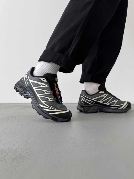 Кросівки осінні Salomon XT-6 Gore-Tex Grey premium | Кроссовки чоловічі жіночі — фото 8