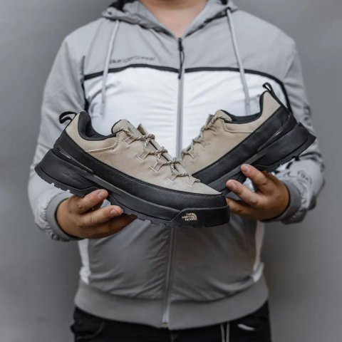 Кросівки осінні The Norh Face Glenclyffe Low Beige/Black premium | Кроссовки чоловічі