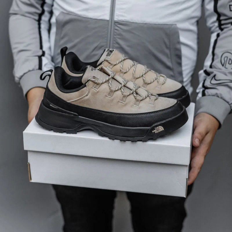 Кросівки осінні The Norh Face Glenclyffe Low Beige/Black premium | Кроссовки чоловічі — фото 5