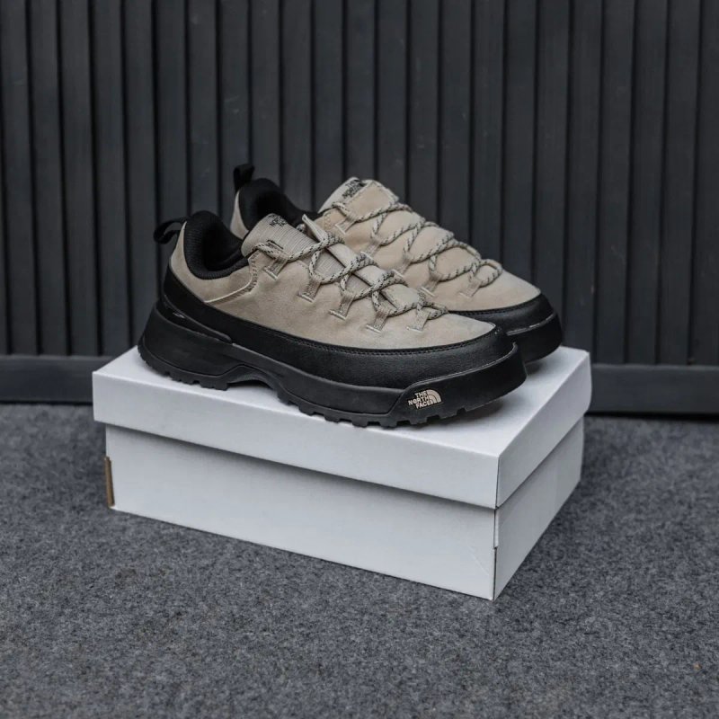 Кросівки осінні The Norh Face Glenclyffe Low Beige/Black premium | Кроссовки чоловічі — фото 6