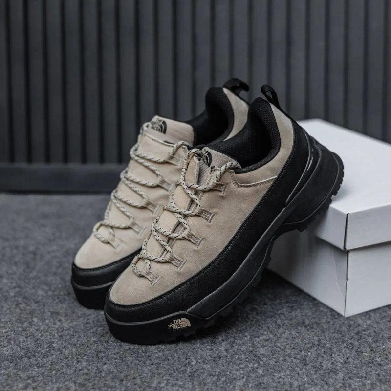 Кросівки осінні The Norh Face Glenclyffe Low Beige/Black premium | Кроссовки чоловічі — фото 7