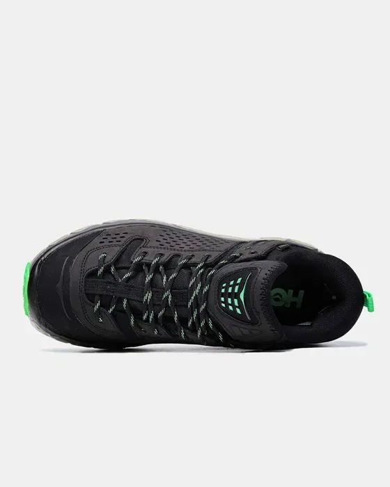 Кросівки осінні-зимові Hoka One One Tor Ultra Low GORE-TEX Black Zest premium | Кроссовки чоловічі — фото 4