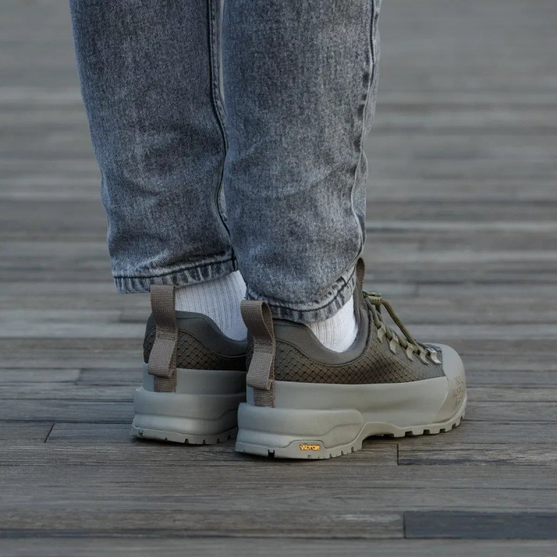 Кросівки осінні-зимові The North Face Glenclyffe Olive/Beige premium | Кроссовки чоловічі — фото 3
