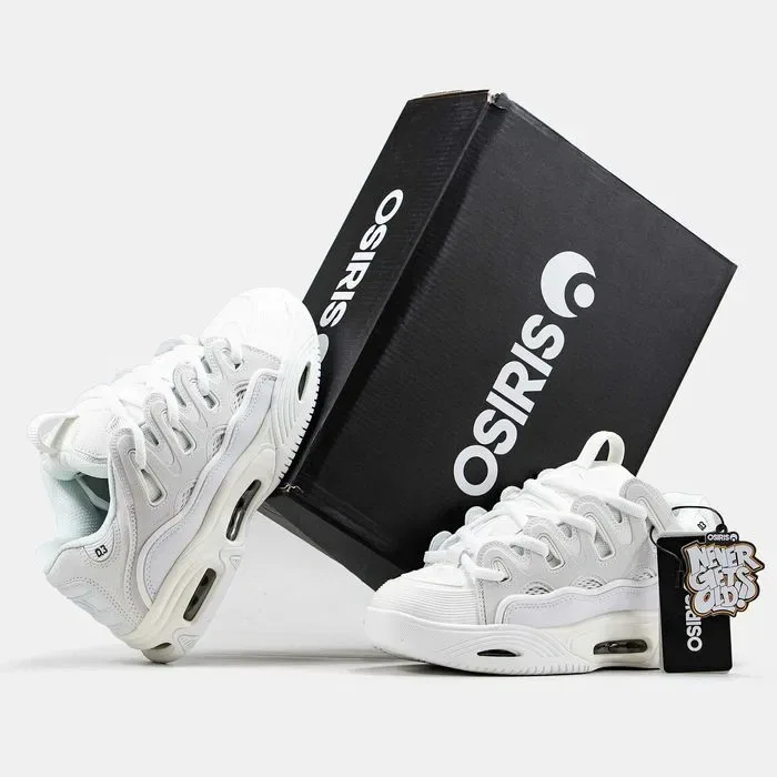 Кросівки Osiris All White premium | Кроссовки чоловічі жіночі — фото 8