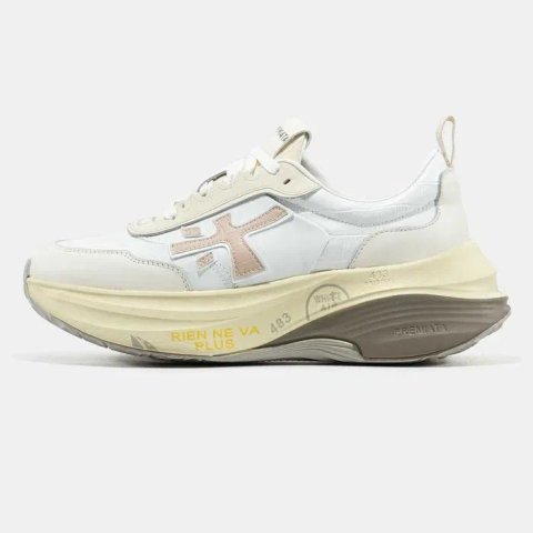 Кросівки Premiata HILL White/Beige premium | Кроссовки жіночі
