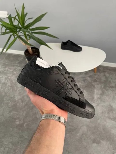 Кросівки Premiata Ked Stevend 6660 Total Black premium | Кроссовки чоловічі