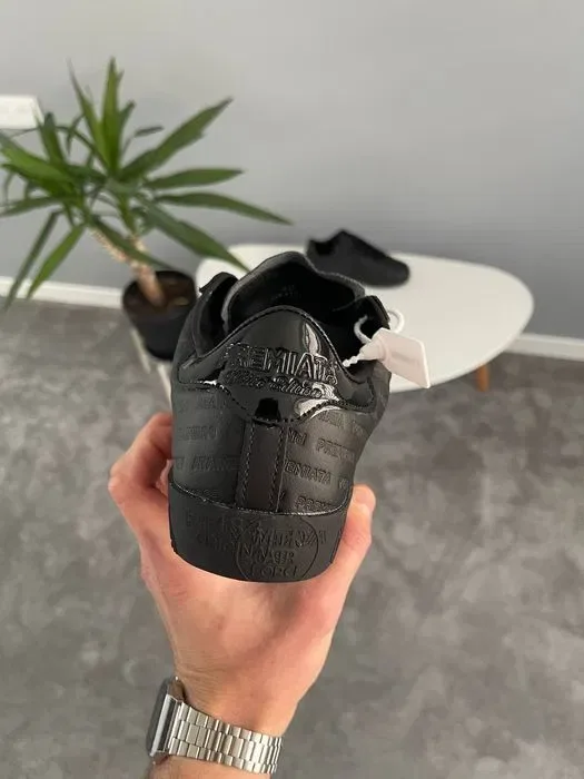 Кросівки Premiata Ked Stevend 6660 Total Black premium | Кроссовки чоловічі — фото 4