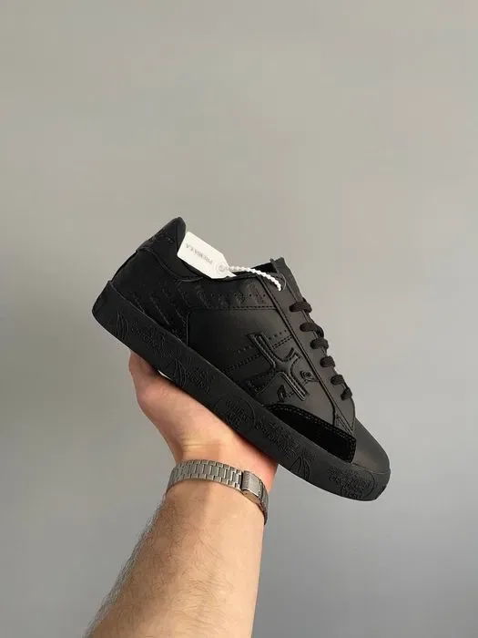 Кросівки Premiata Ked Stevend 6660 Total Black premium | Кроссовки чоловічі — фото 5
