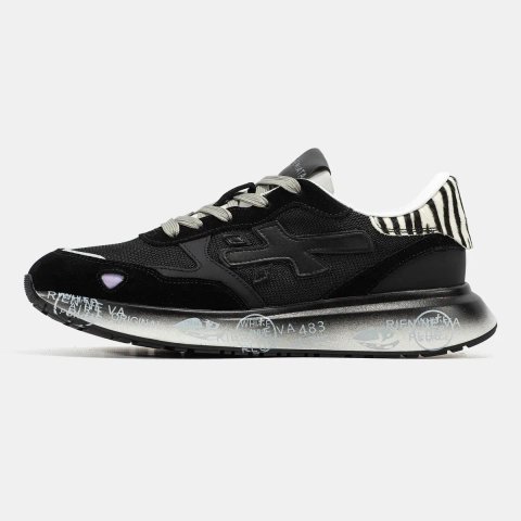Кросівки Premiata Lauryn Black/White premium | Кроссовки жіночі