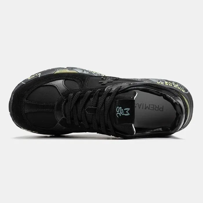 Кросівки Premiata Mase Black (люкс якість) | Кроссовки чоловічі — фото 4